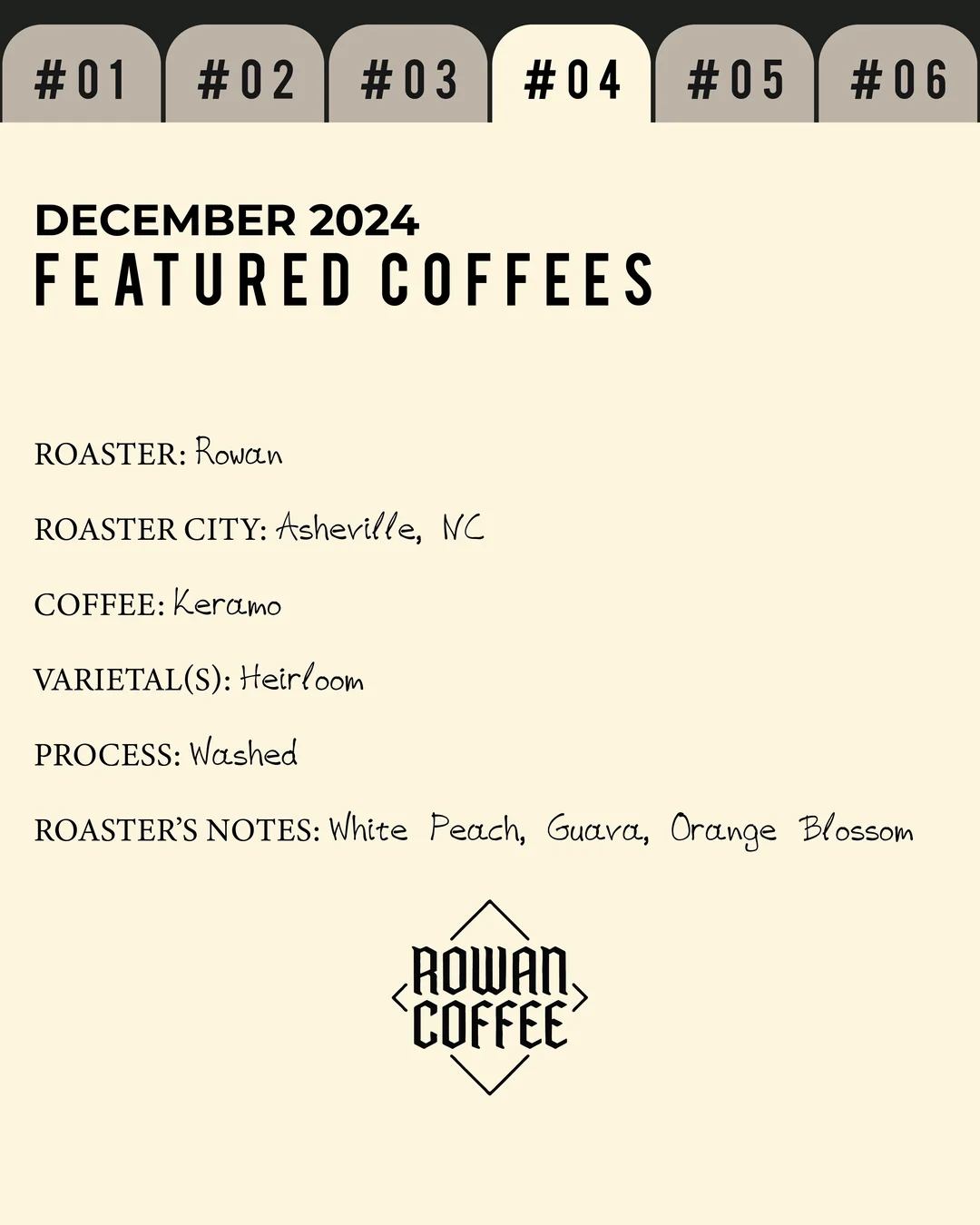Volume 2, December 2024 — Rowan (Asheville, NC): Keramo — feature #04