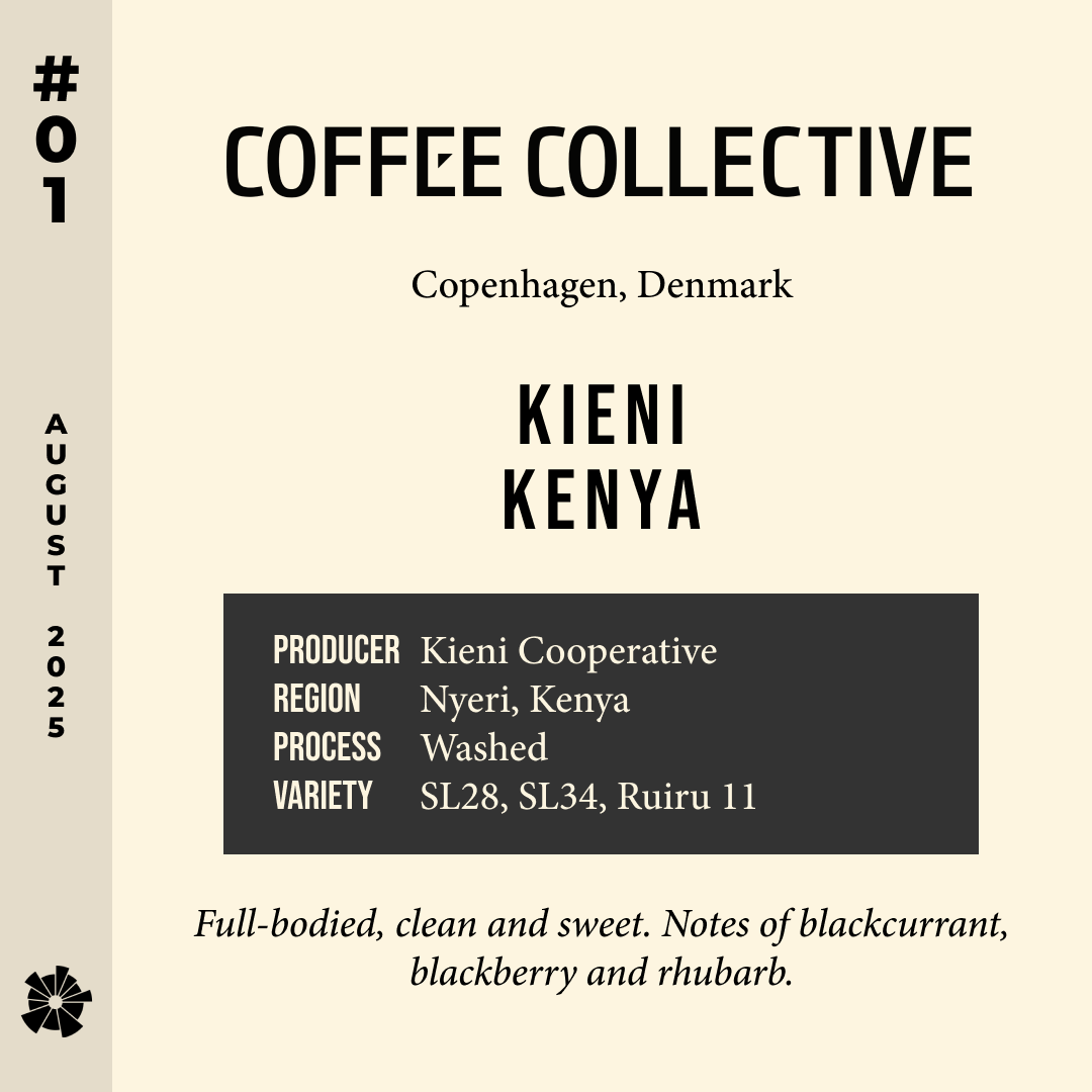 Volume 10, August 2025 — Coffee Collective (Copenhagen, Denmark): Kieni Kenya — feature #01
