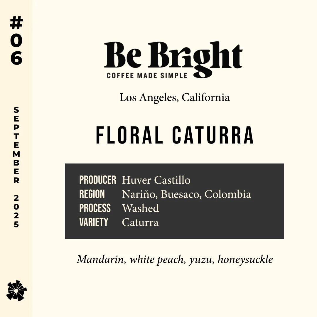 Volume 11, September 2025 — Be Bright (Los Angeles, California): Floral Caturra — feature #06