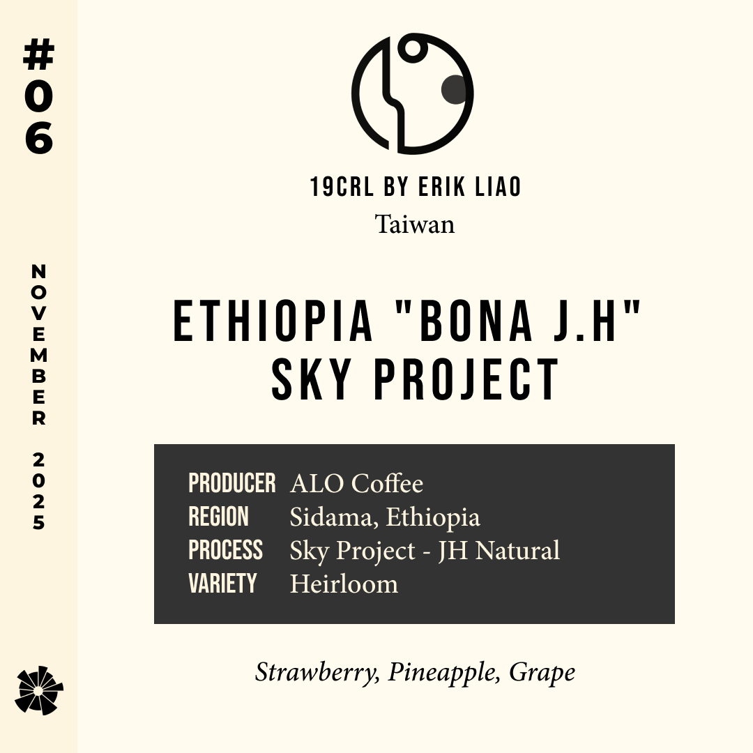 Volume 13, November 2025 — 19CRL by Erik Liao (Taiwan): Ethiopia "Bona J.H" Sky Project - JH Natural — feature #06