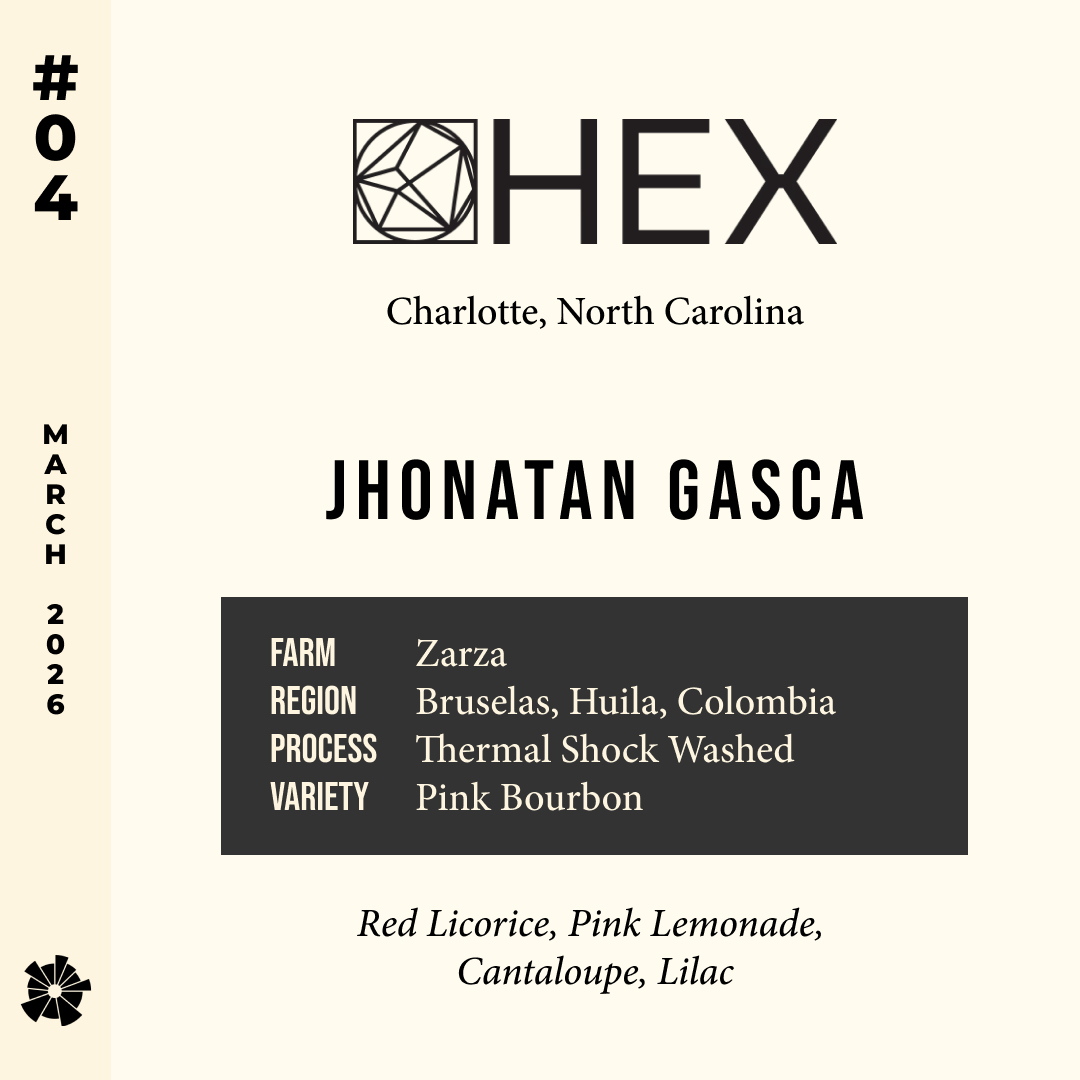 Volume 17, March 2026 — Hex (Charlotte, North Carolina): Jhonatan Gasca — feature #04