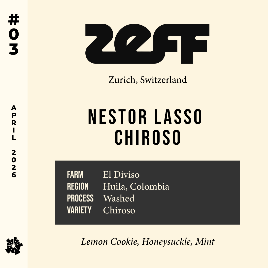 Volume 18, April 2026 — ZEFF (Zurich, Switzerland): Nestor Lasso Chiroso — feature #03