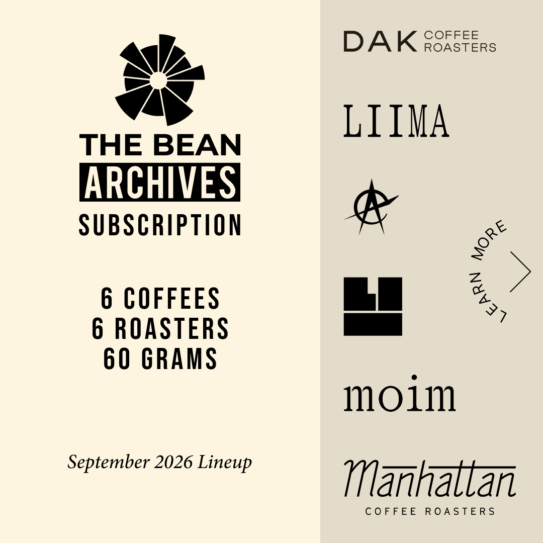 The Bean Archives — September 2026 lineup cover