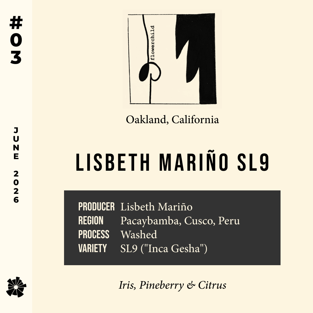 #03 flowerchild (Oakland) — Lisbeth Mariño SL9
